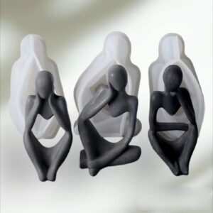 Figuritas decorativas realizadas en resina diferentes acabados, se pueden pedir por separado. El color y el acabado se puede elegir.