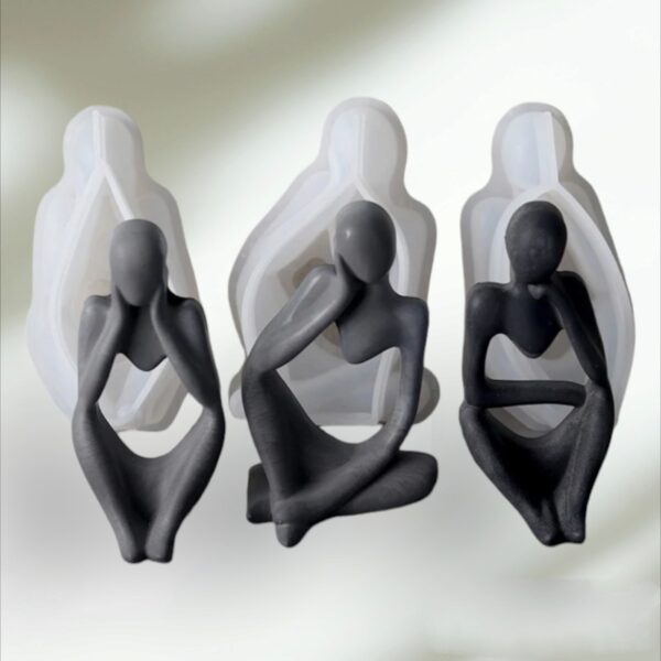 Figuritas decorativas realizadas en resina diferentes acabados, se pueden pedir por separado. El color y el acabado se puede elegir.