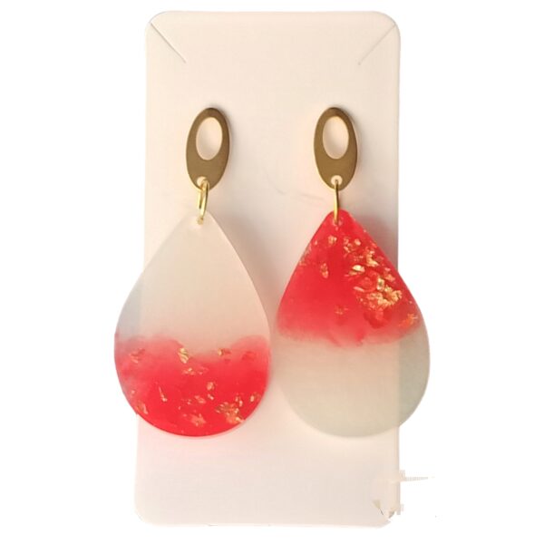 Pendientes fantasía colgantes grandes.