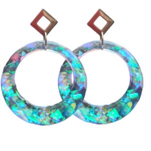 Arete fantasía, no pesan, bajo pedido.