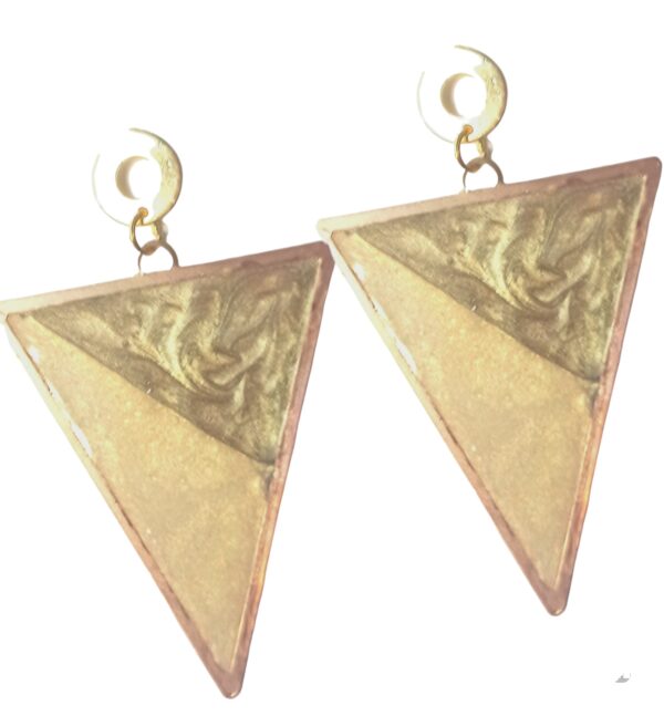 Pendientes Colgantes triángulo.