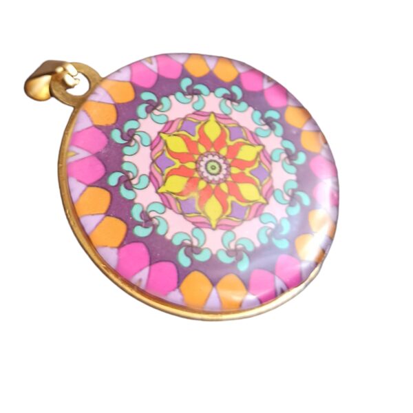 Colgante Artesanal Mandala tamaño grande - Imagen 4