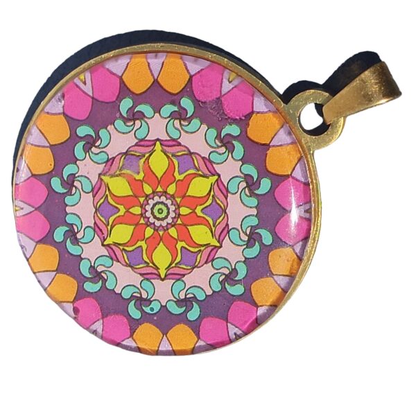 Colgante Artesanal Mandala tamaño grande