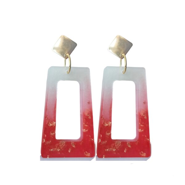 Pendientes Fantasia, Grandes, Bicolor
