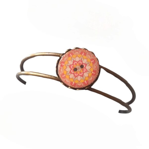 Pulsera metal /resina